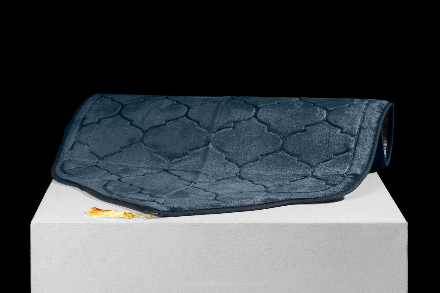 Soft Velvet Prayer Mat - Teal Green