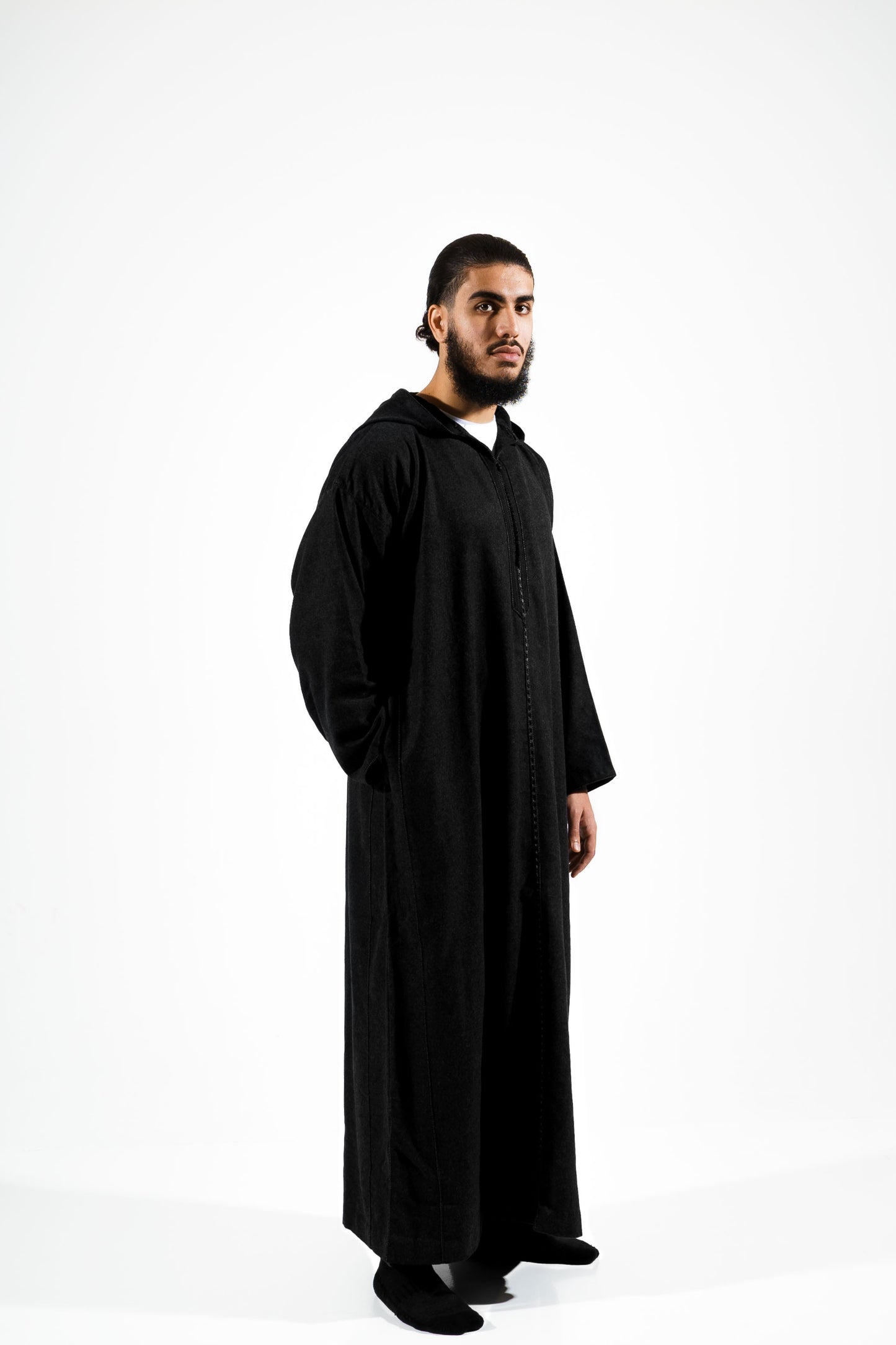 Winter Djellaba Noor Elegant Black