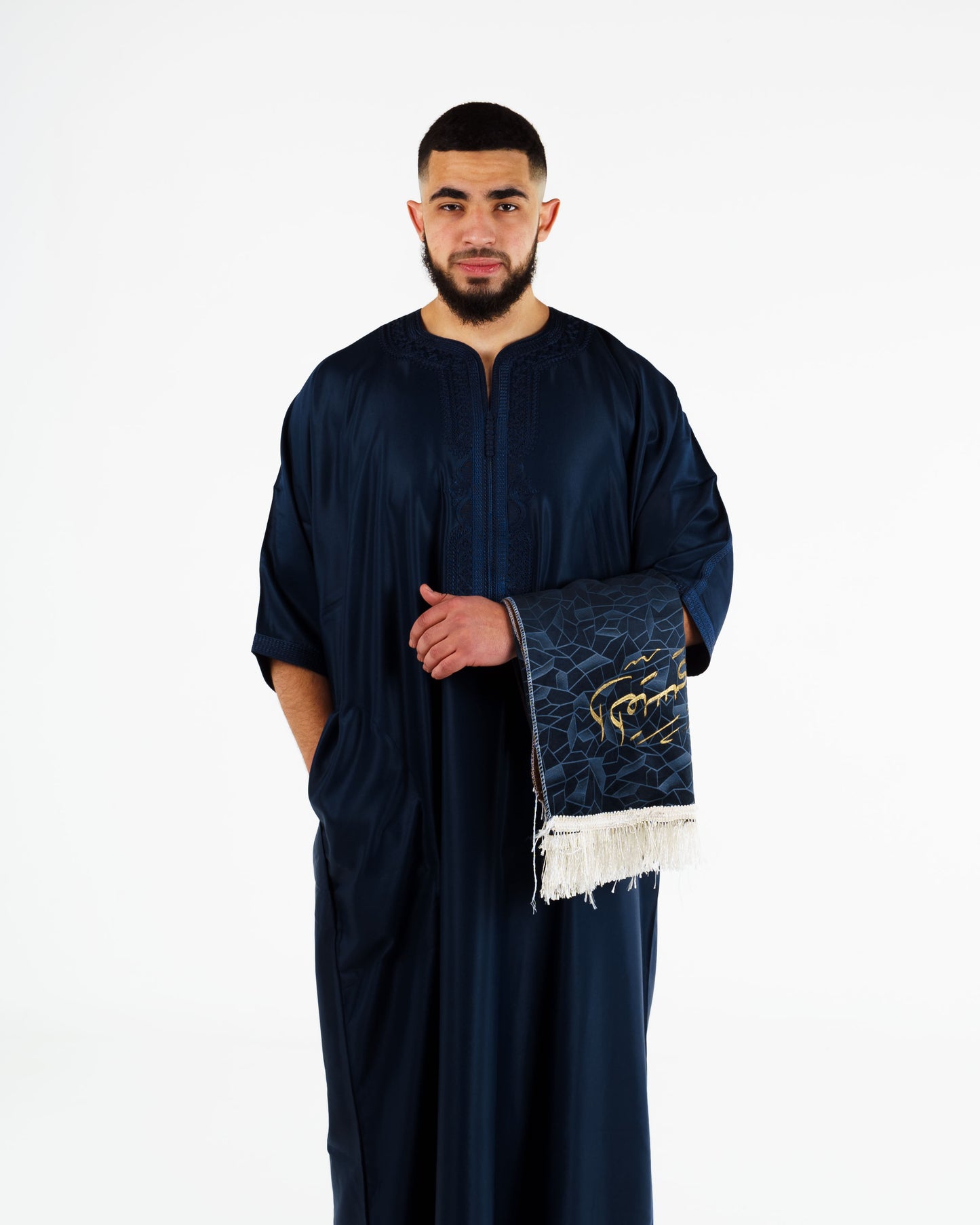 Qaleel Sapphire Blue Gandoura