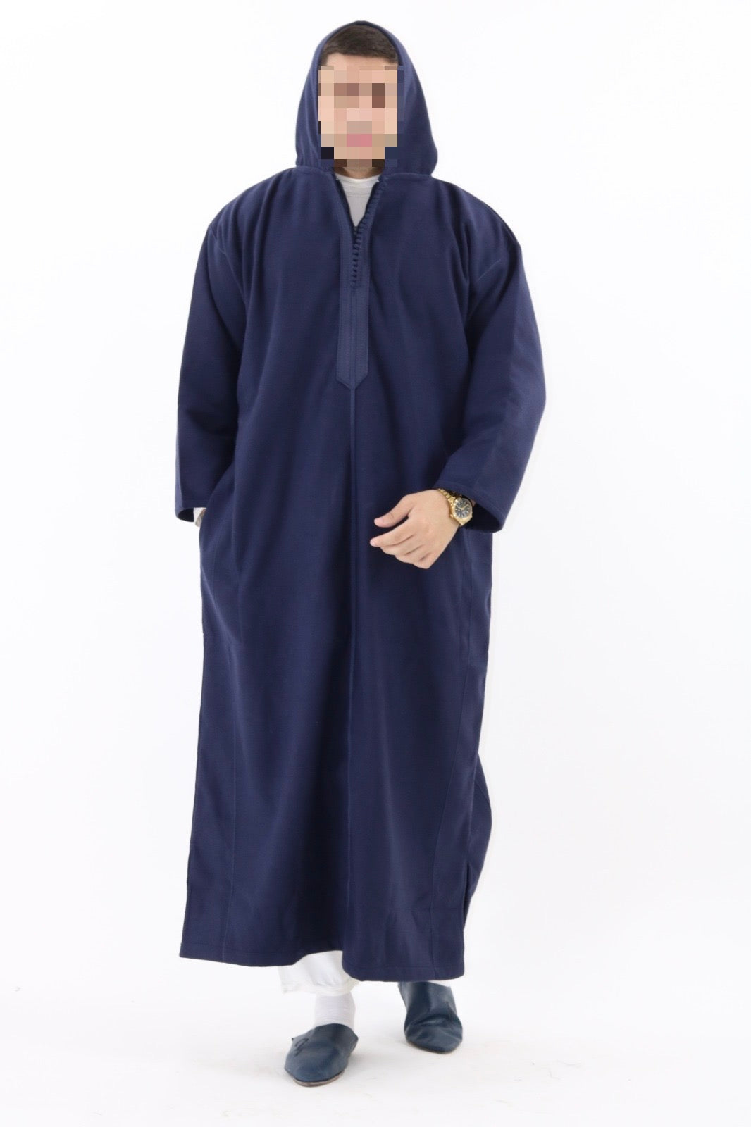 Winter Djellaba Casblanca Blue