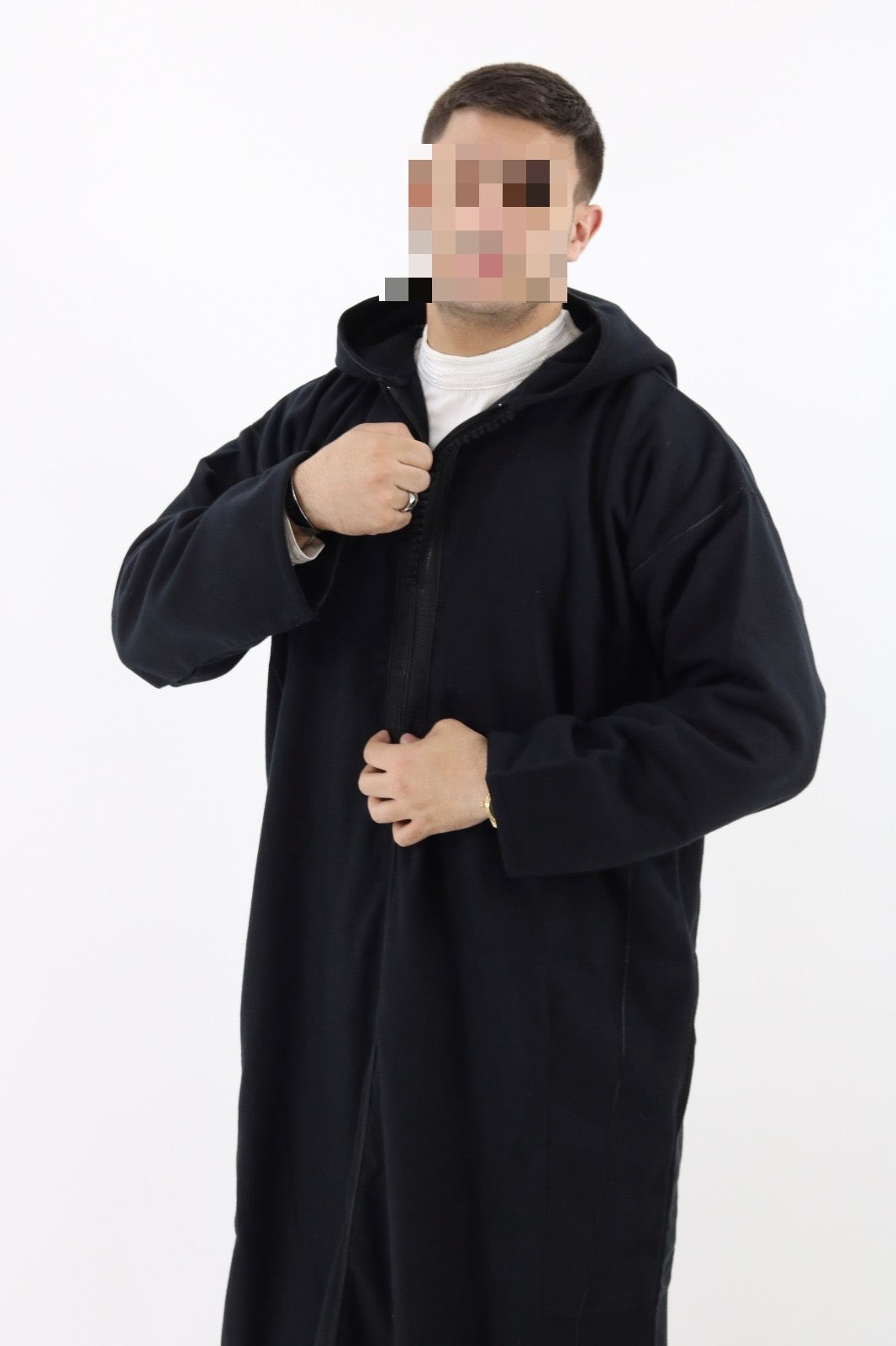 Winter Djellaba Noor Elegant Black