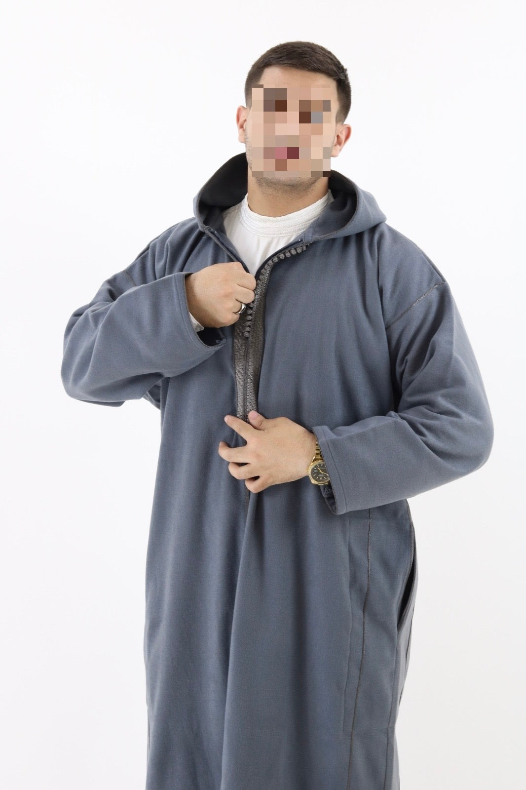 Winter Djellaba Casablanca Stone