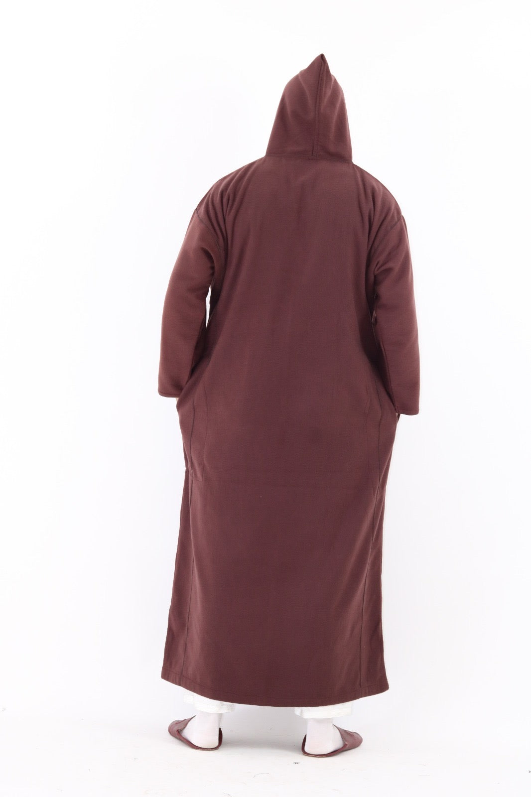Winter Djellaba Sahara Burgundy