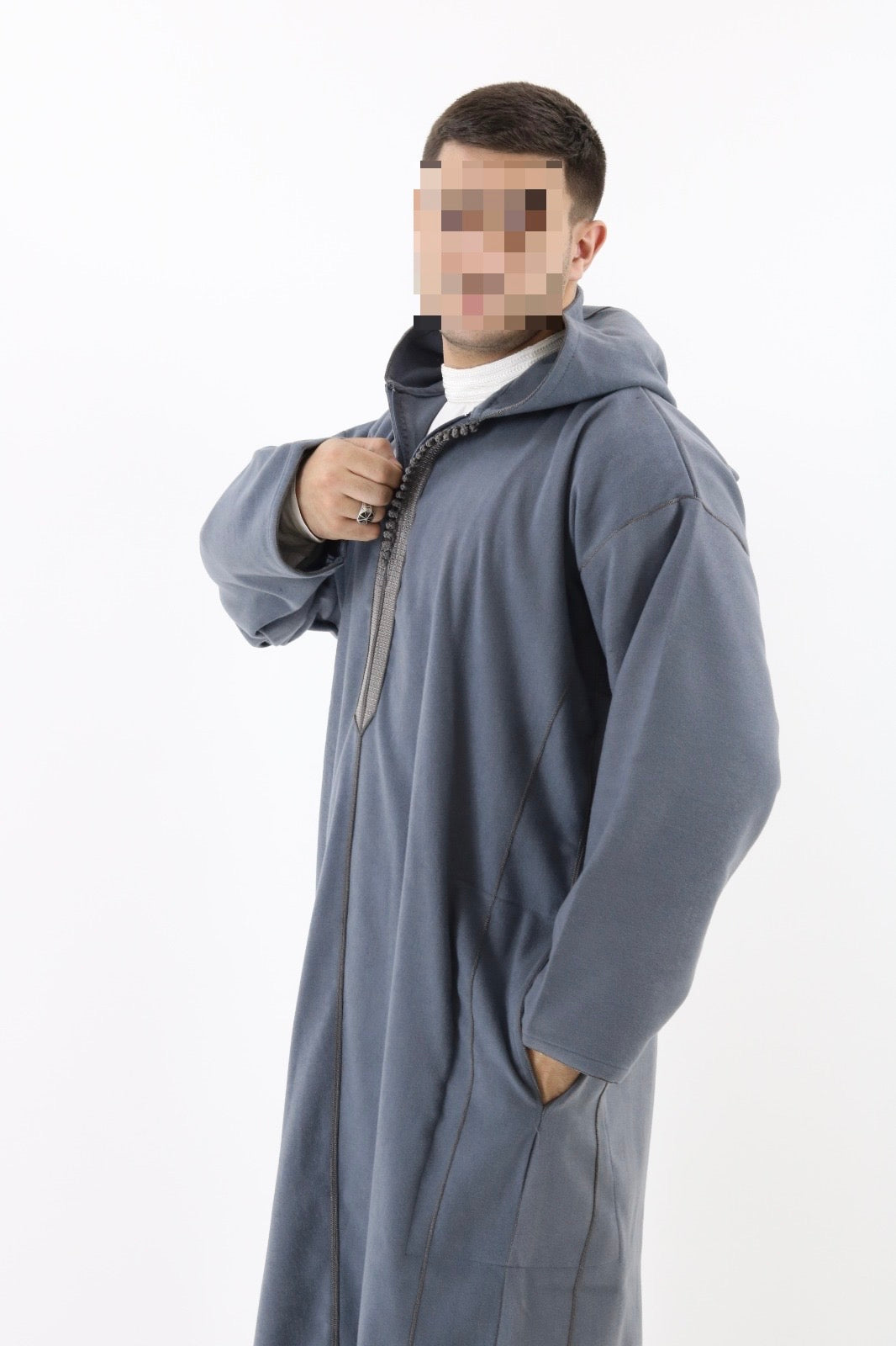 Winter Djellaba Casablanca Stone