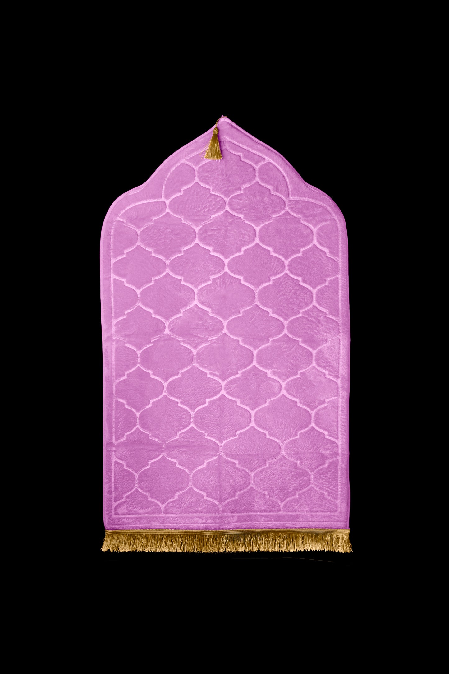 Soft Velvet Prayer Mat - Ruby Pink