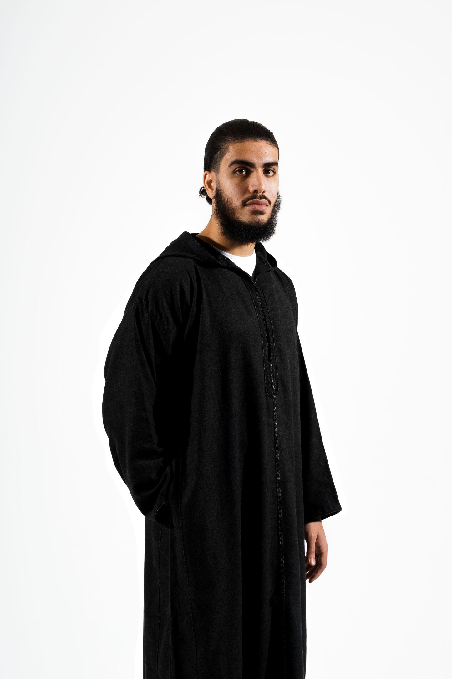 Winter Djellaba Noor Elegant Black