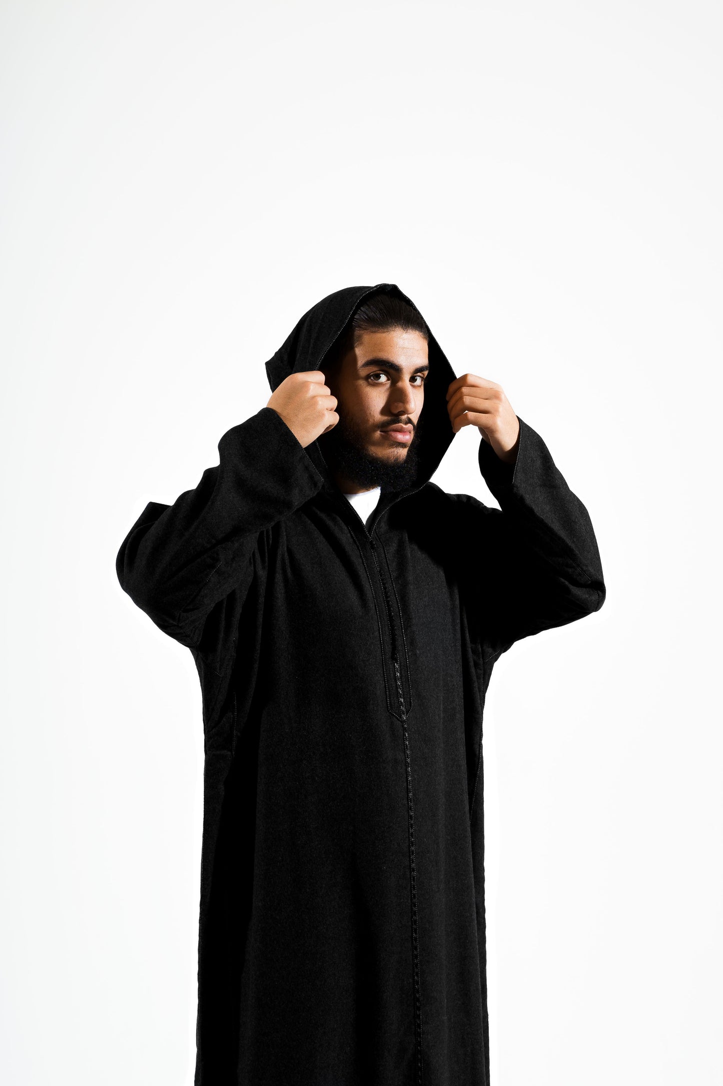 Winter Djellaba Noor Elegant Black