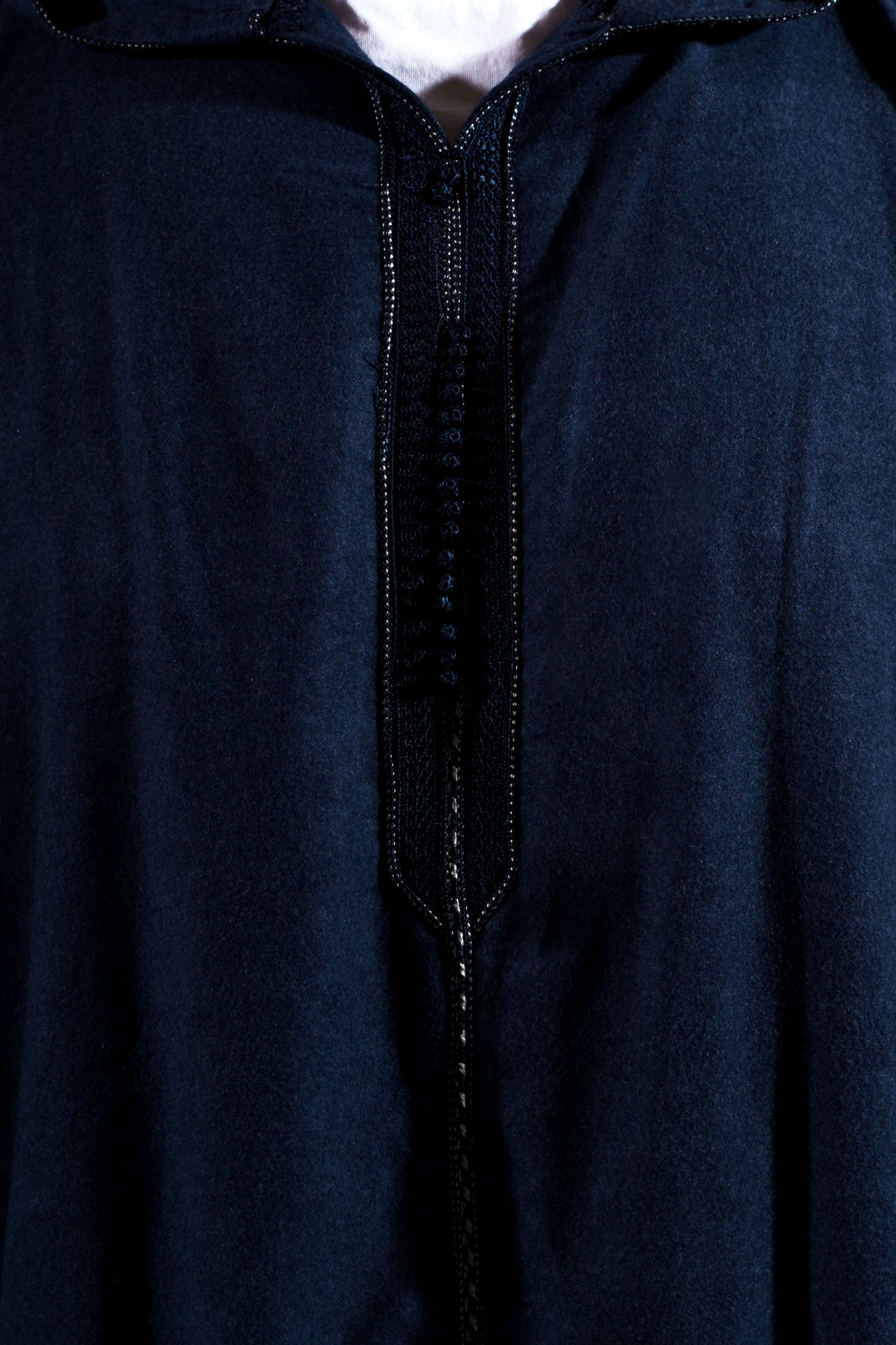 Winter Djellaba Navy Blue Comfort