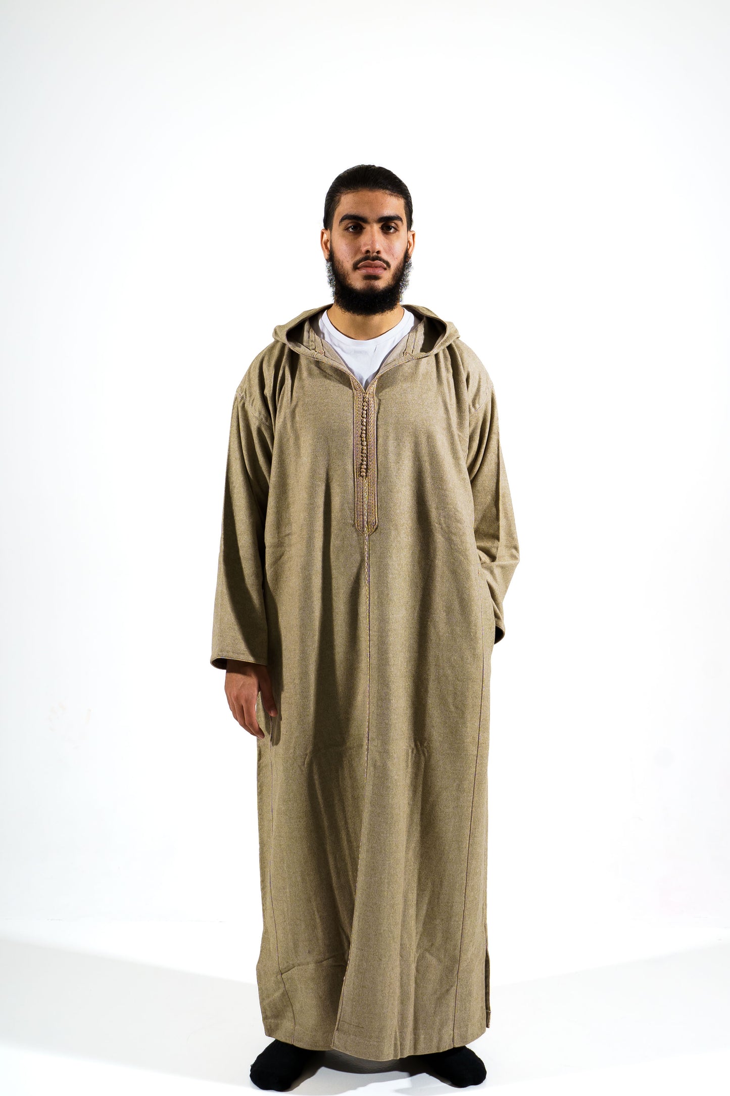 Winter Djellaba Sandy Beige