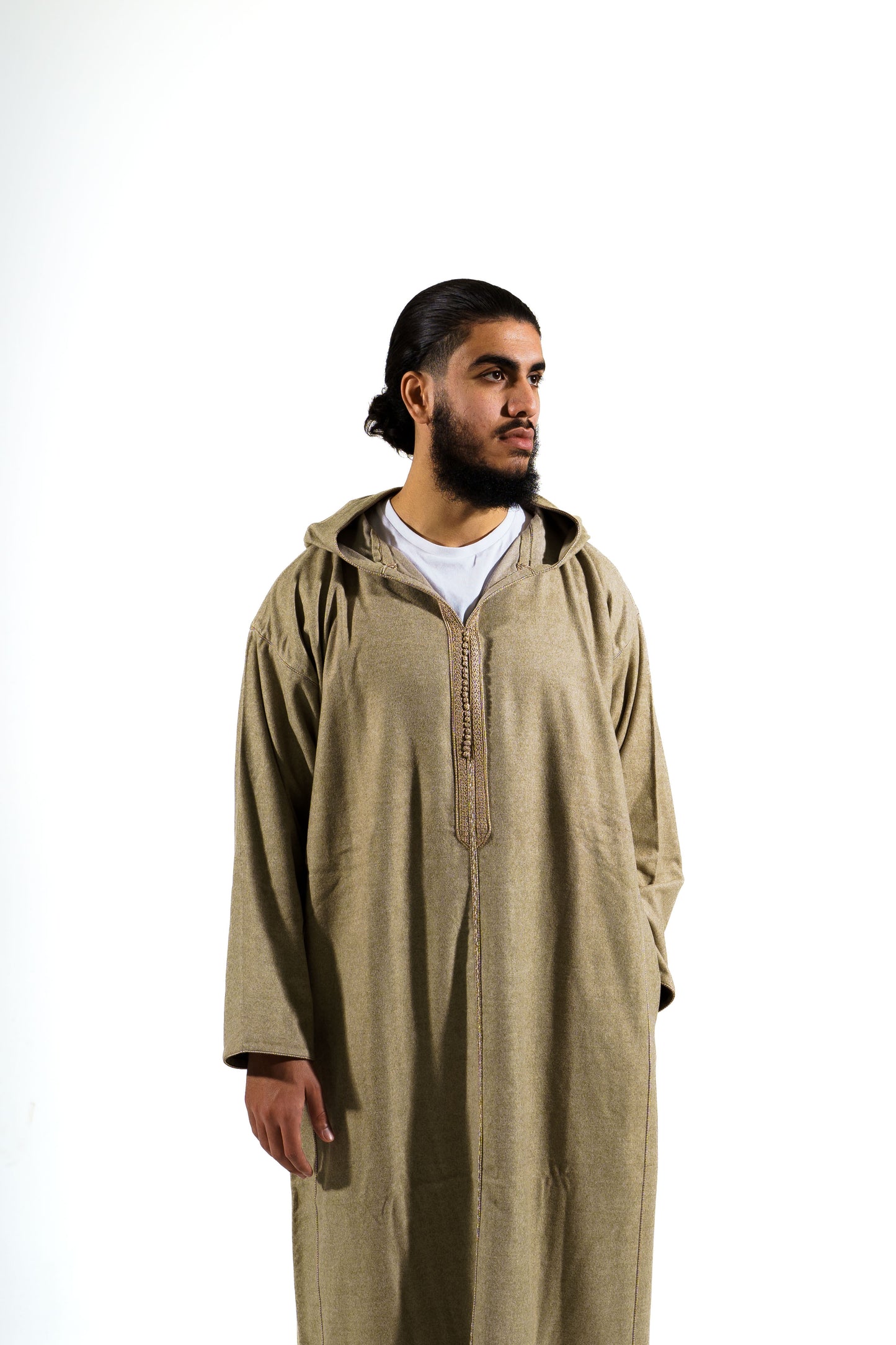 Winter Djellaba Sandy Beige