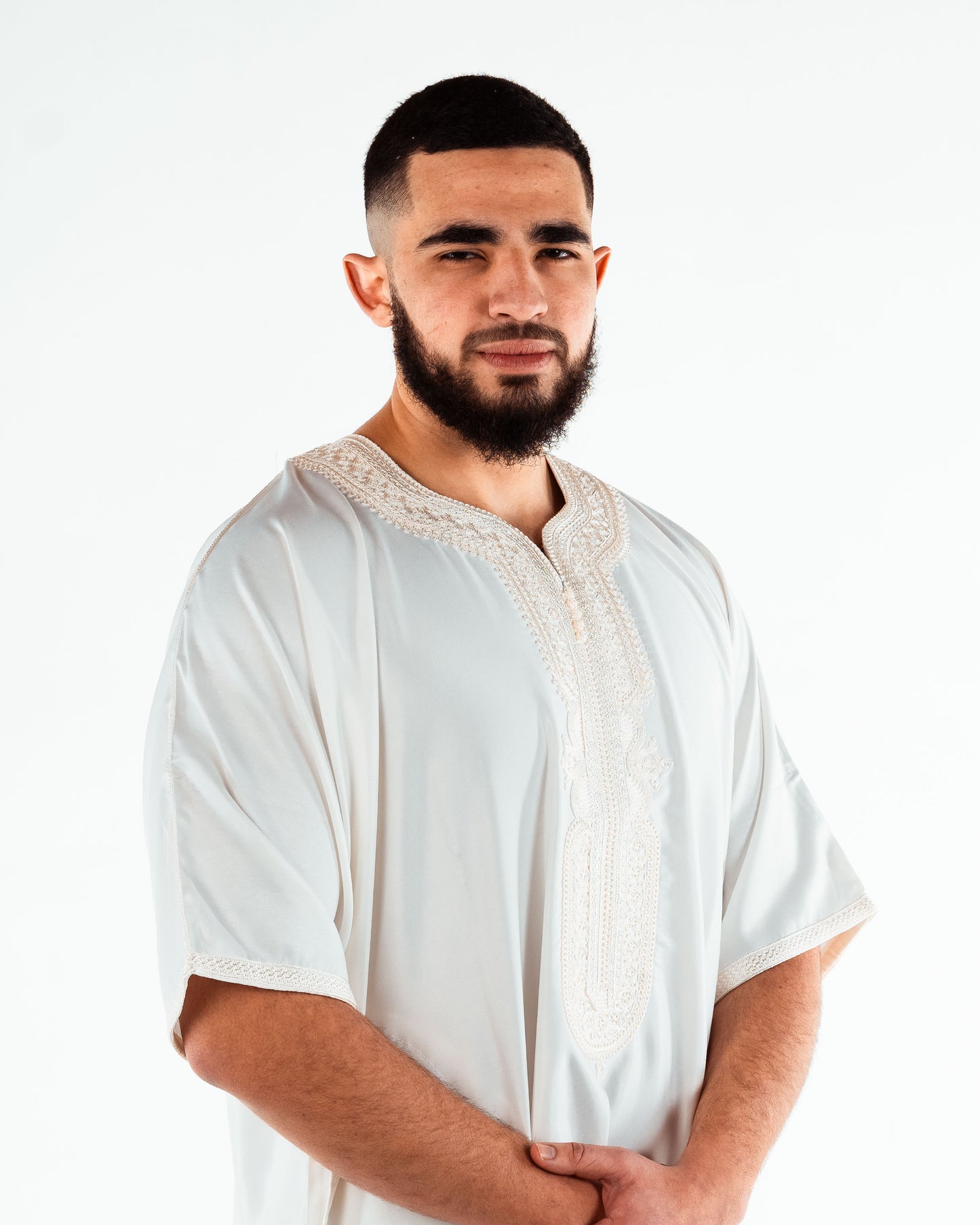 Qaleel Off White Gandoura