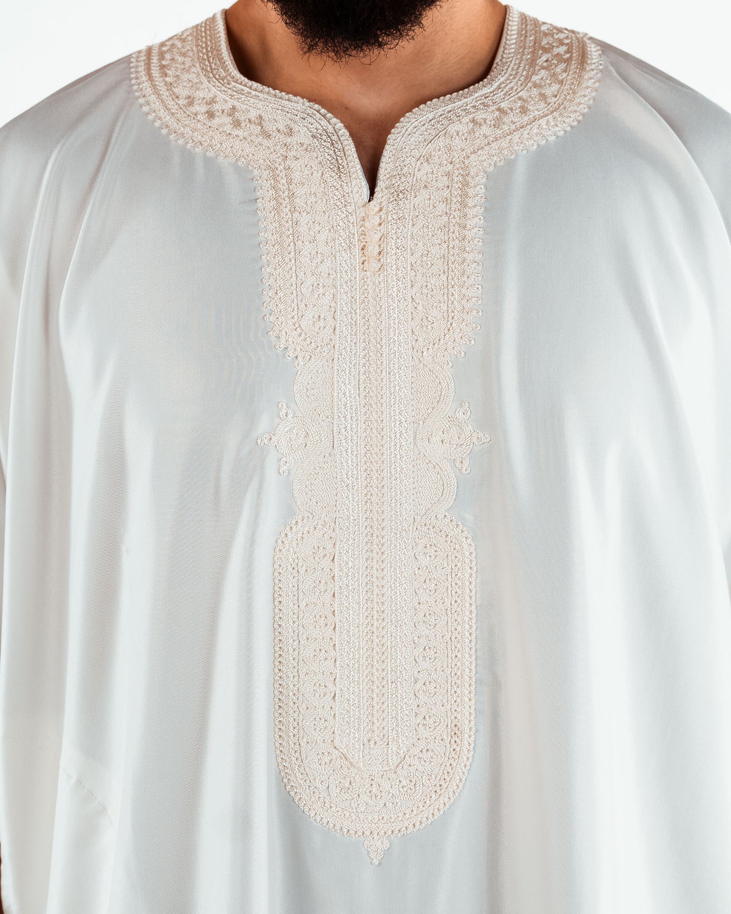 Qaleel Off White Gandoura