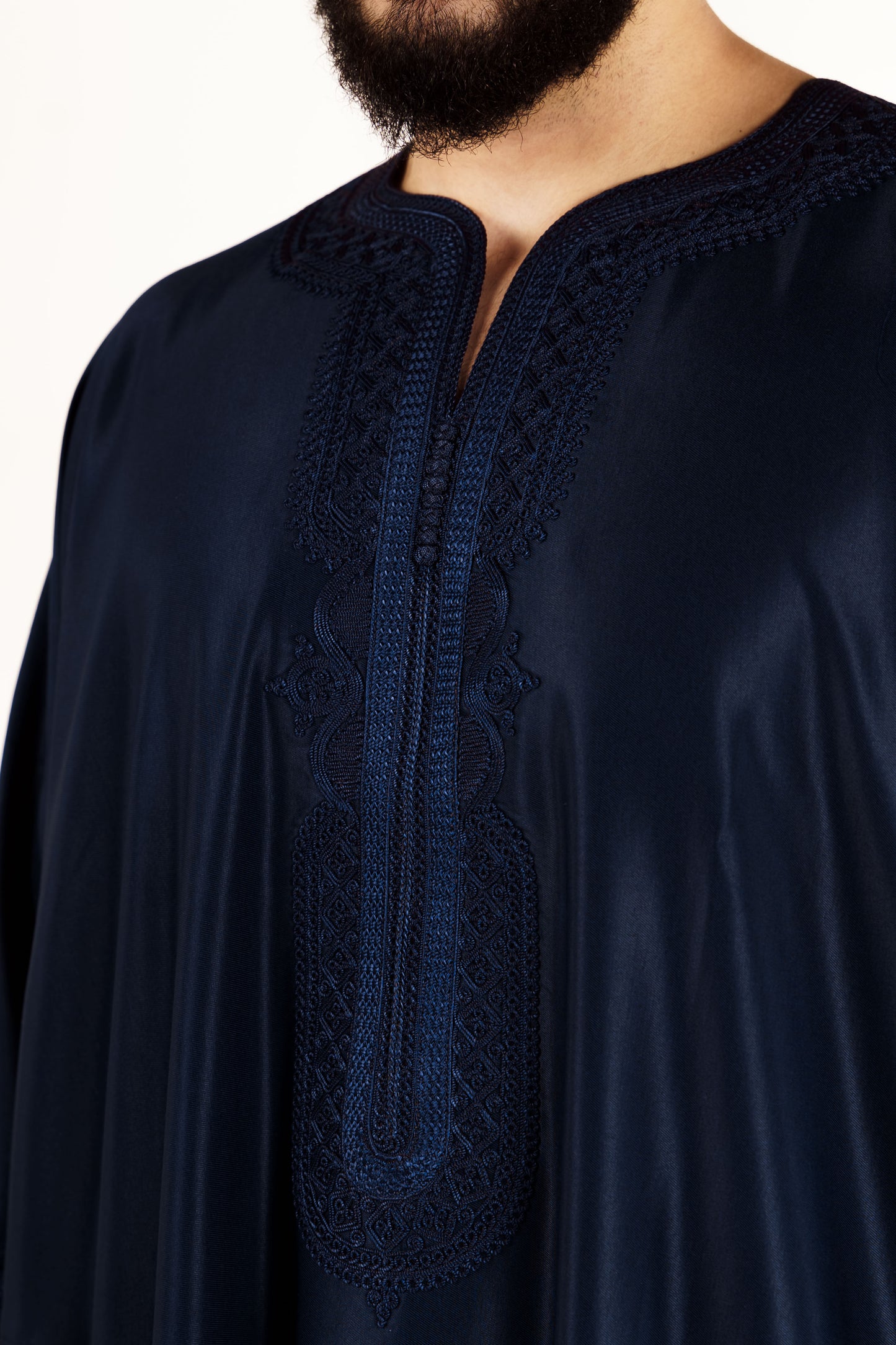 Qaleel Sapphire Blue Gandoura