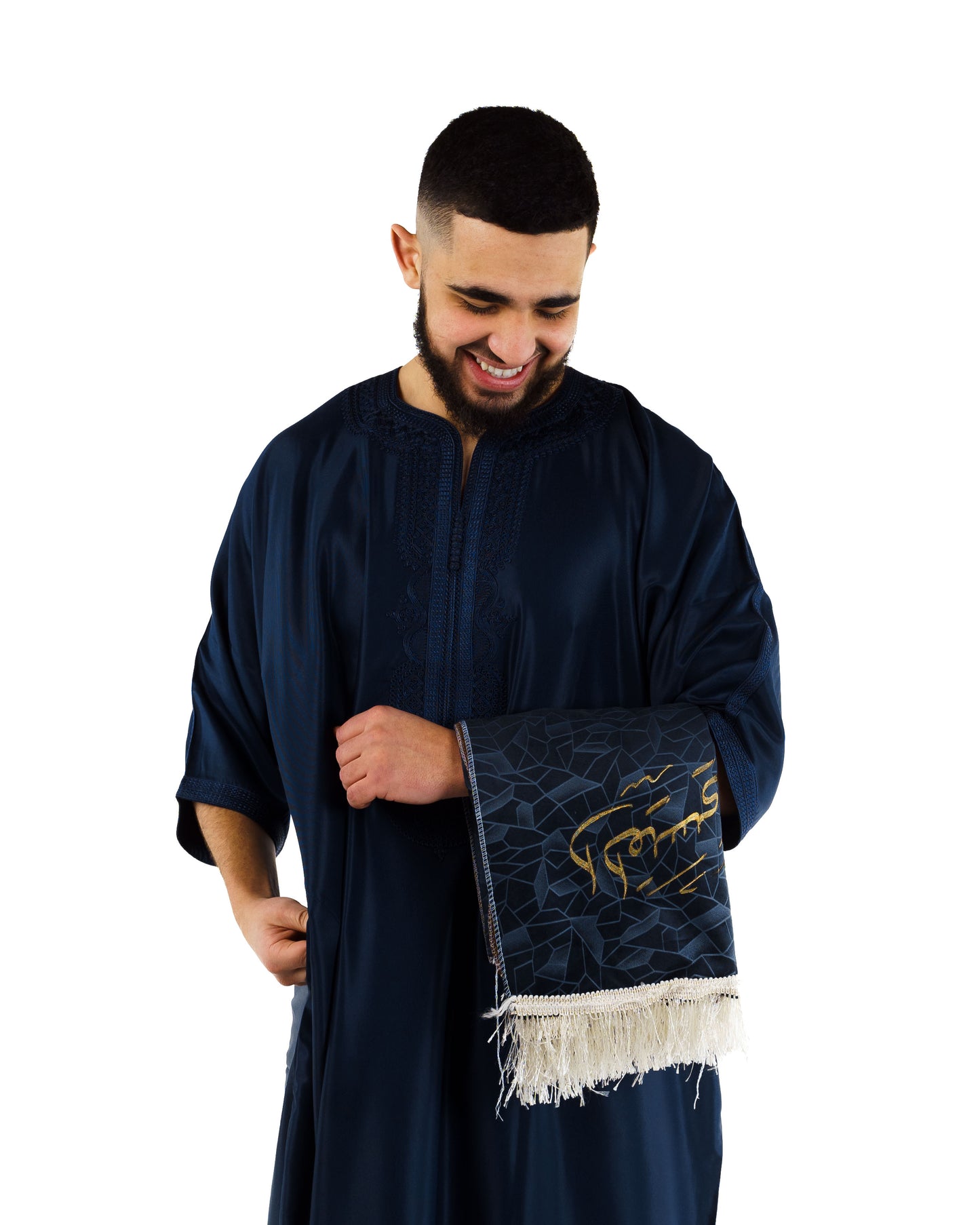 Qaleel Sapphire Blue Gandoura